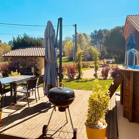 3-star Tourism Rated 1 Bedroom With Aircon And Private Pool - 40 Mins From Bergerac Ferienhaus